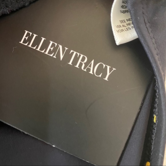 Ellen Tracy Bikini Print Bottom Black White Size 6 - Picture 5 of 6